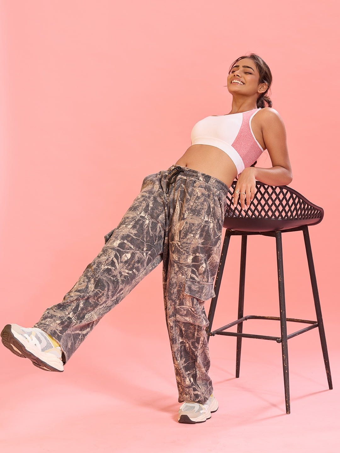 ⁠Cloud Soft Seamless Bra - Milange Pink