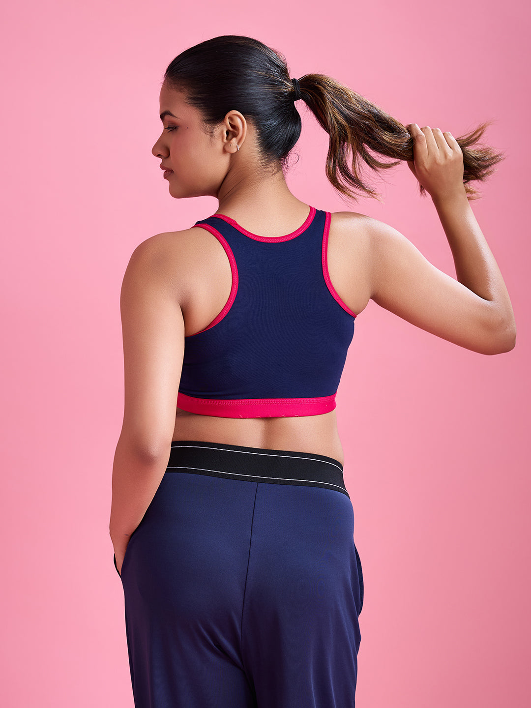 ⁠Cloud Soft Seamless Bra - Navy Blue