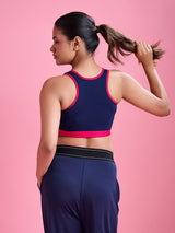 ⁠Cloud Soft Seamless Bra - Navy Blue