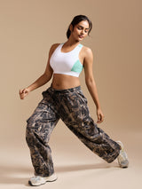 ⁠Air Touch Seamless Bra – Milange Green