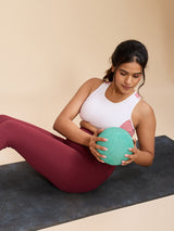 ⁠Air Touch Seamless Bra – Milange Pink