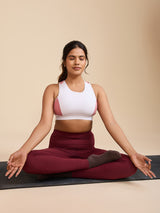 ⁠Air Touch Seamless Bra – Milange Pink