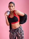 ⁠Cloud Soft Seamless Bra - Red