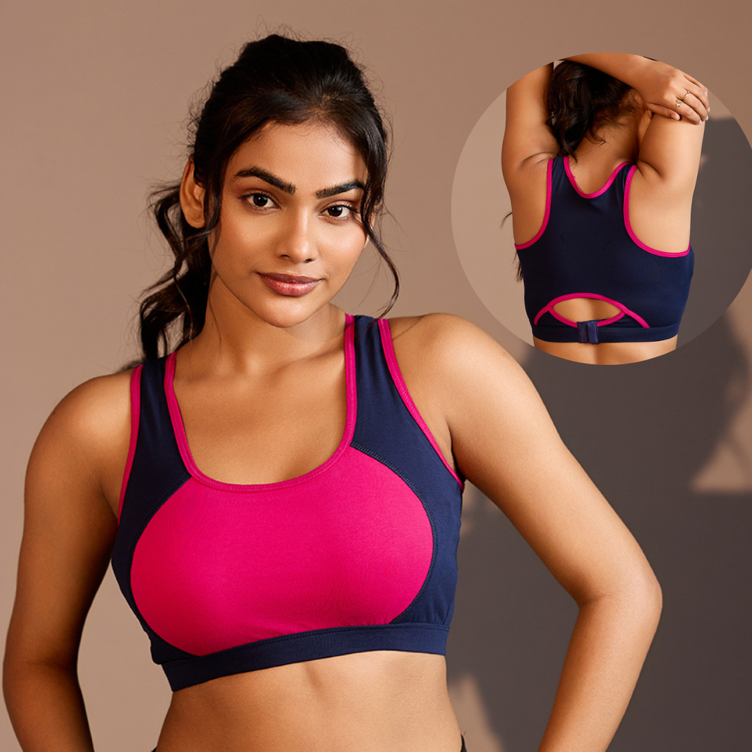 All Day Comfort Bra – Navy Blue