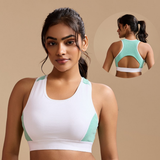 ⁠Air Touch Seamless Bra – Milange Green