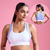 ⁠Cloud Soft Seamless Bra - Milange Blue