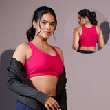 Seamless Ease Bra Top - Pink