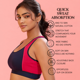 ⁠Cloud Soft Seamless Bra - PINK (RANI)