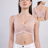 Solid Ease Comfort Padded Bra - Dusty rose