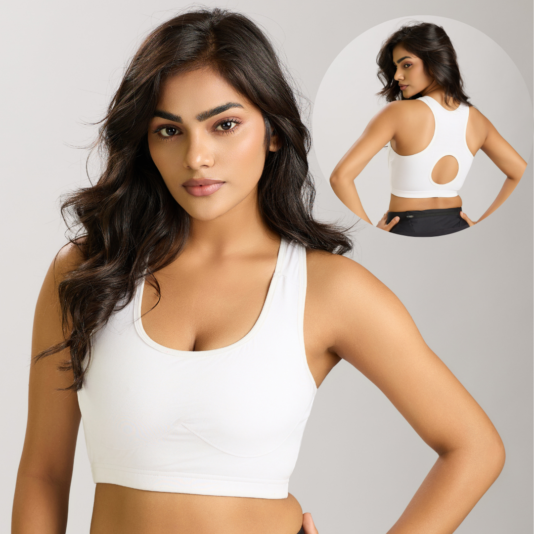 Lumi Everyday Bra - White