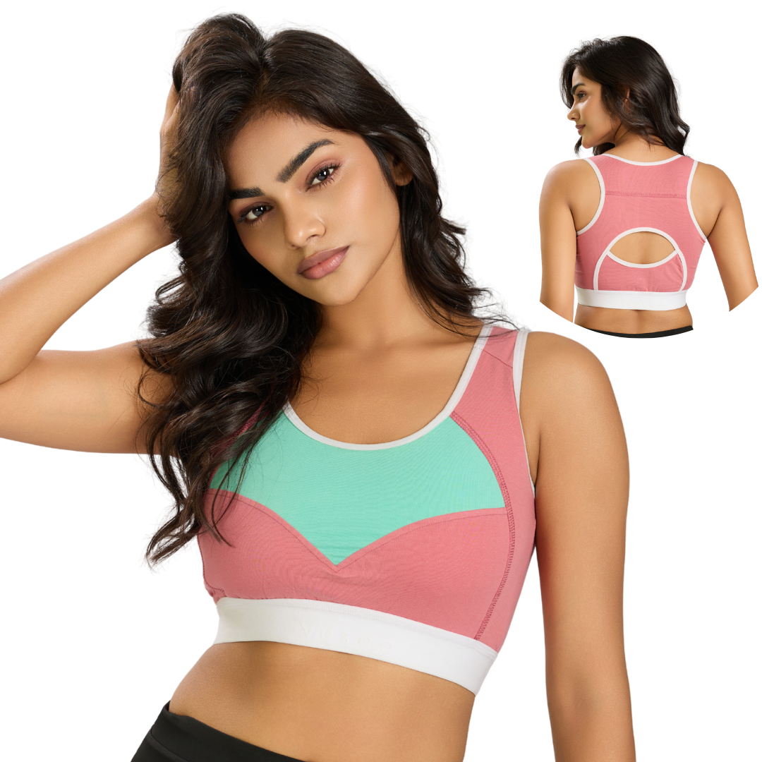 Aura Daily Bra - Rose Pink