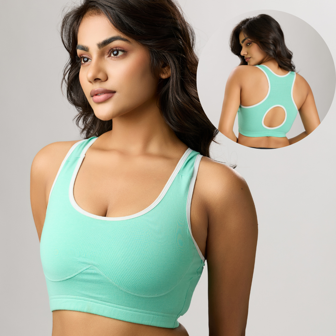Lumi Everyday Bra - Sea Green