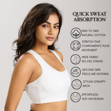 Lumi Everyday Bra - White