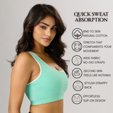 Lumi Everyday Bra - Sea Green