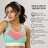 Aura Daily Bra - Sea Green