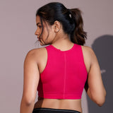 Seamless Ease Bra Top - Pink