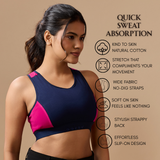 ⁠Air Touch Seamless Bra– Pink