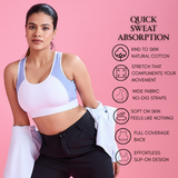 Ultra Smooth Daily Bra – Milange Blue