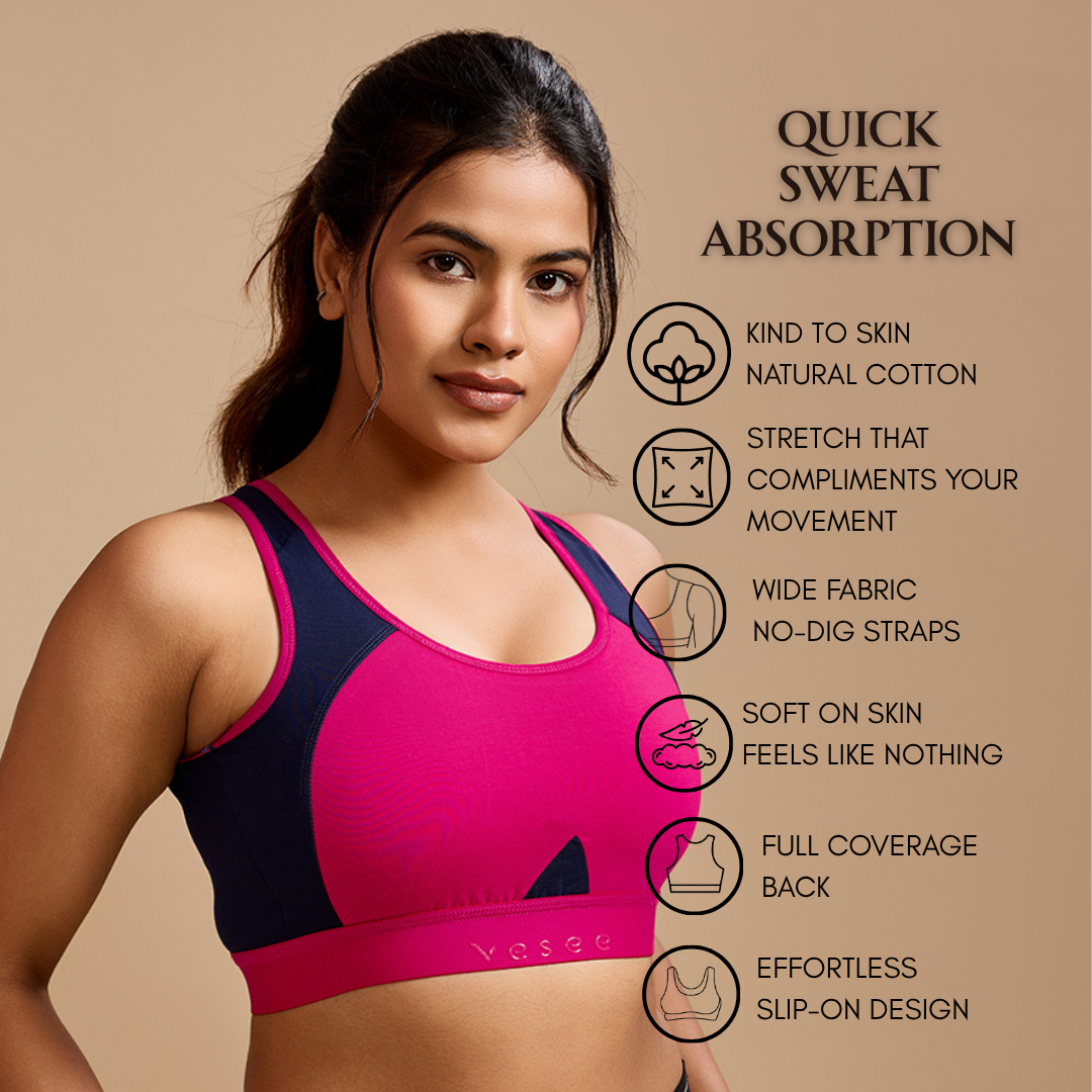Ultra Smooth Daily Bra – Navy Blue