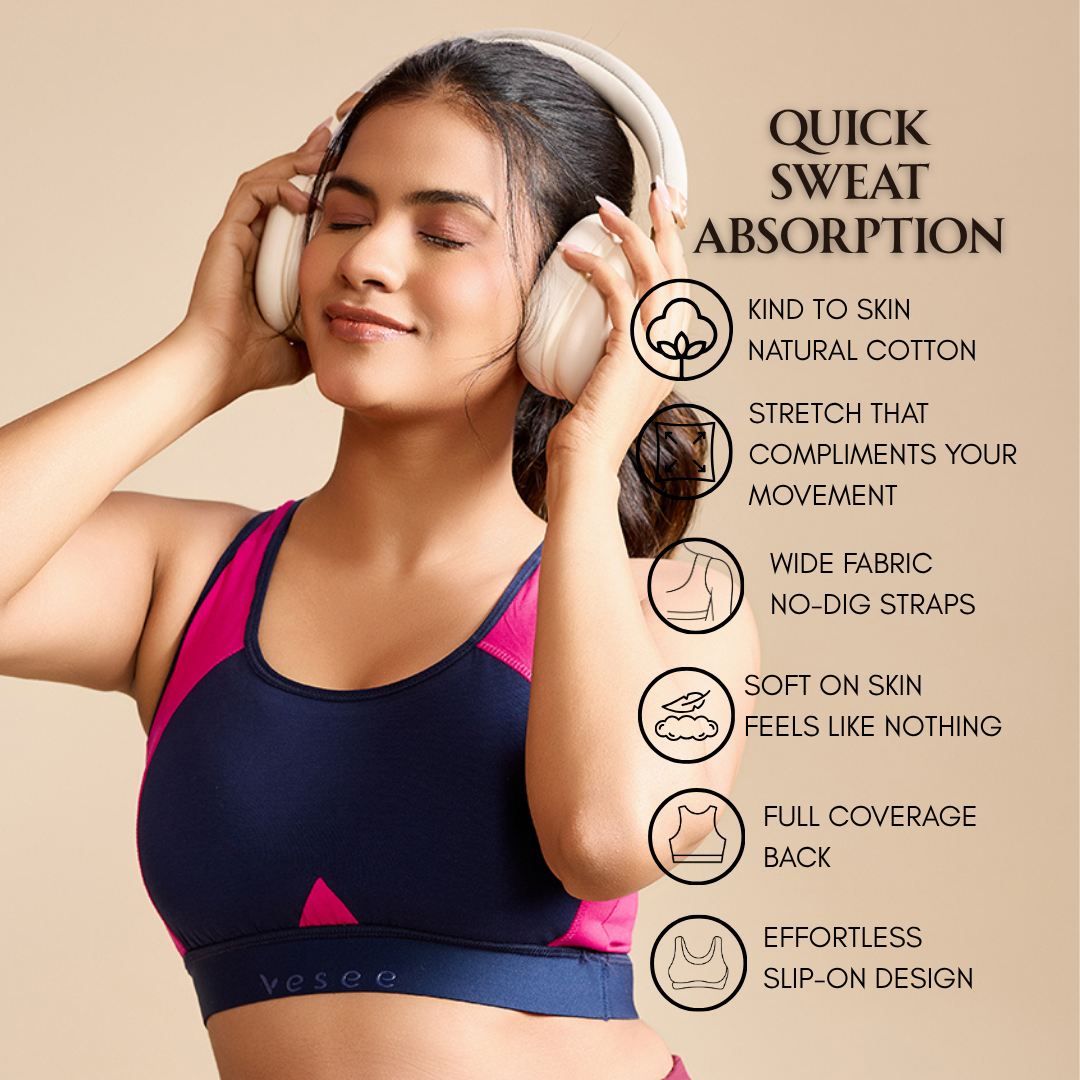 Ultra Smooth Daily Bra – Pink