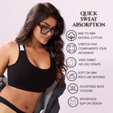⁠Daily Ease Bra Top - White
